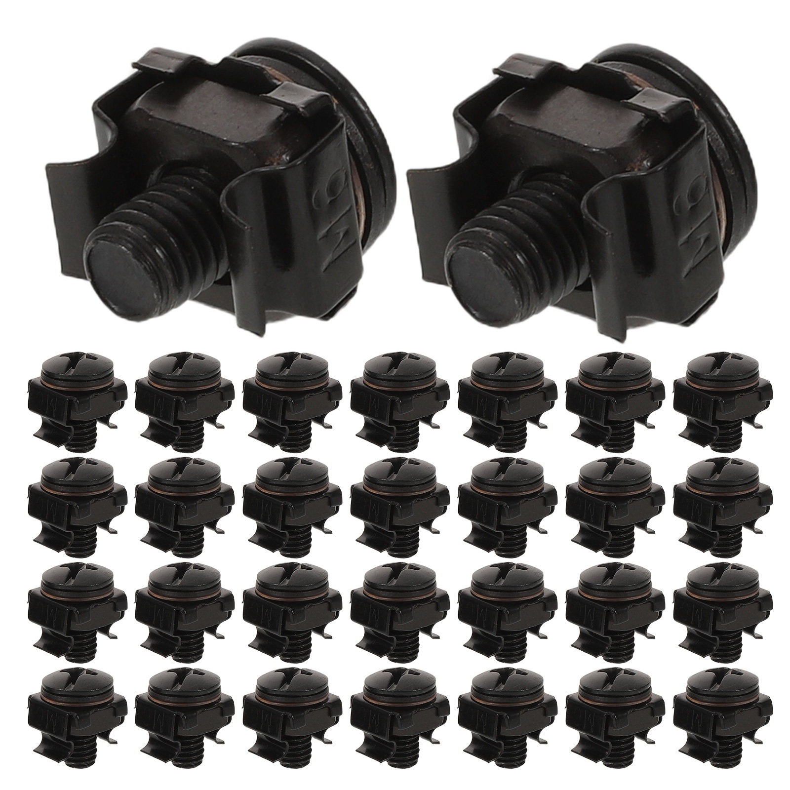 Heavy Equipment Bundle - 40Pcs Rack Mount Screws M6x14mm Heavy