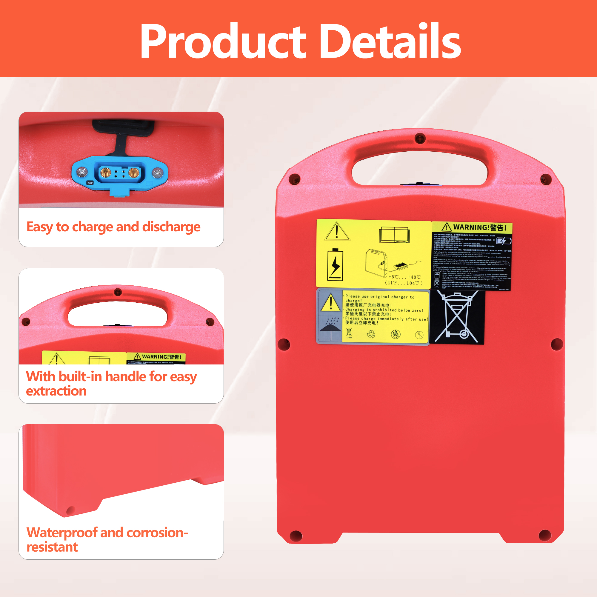 RED 20Ah 48V LiFePO4 Lithium B – обзор и цена Electric Pallet Jack