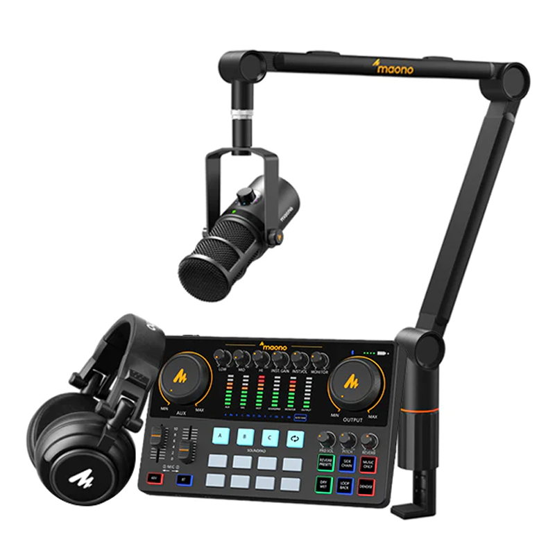 MAONO PD400X XLR Dynamic Podca – обзор и цена Heavy Equipment Bundle