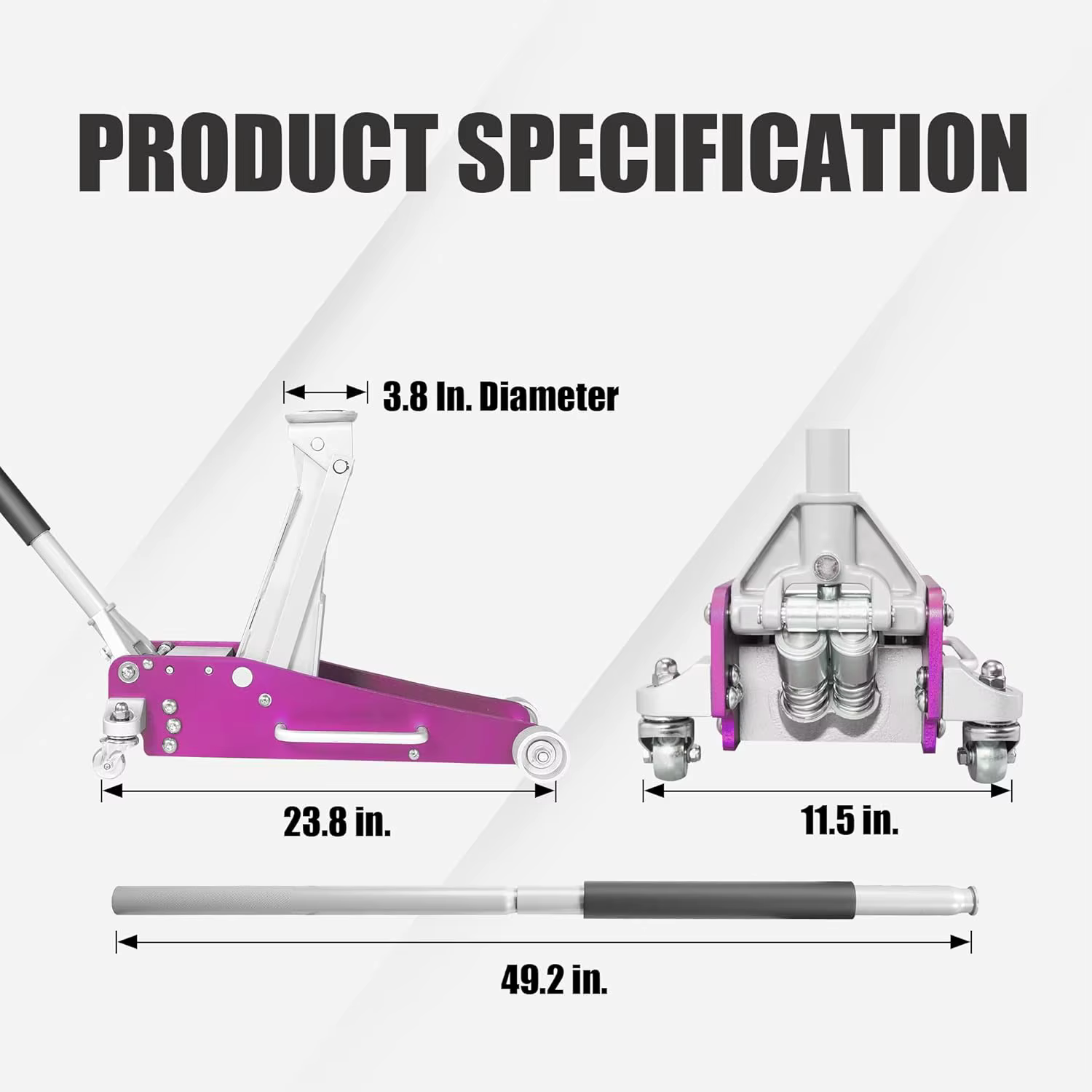 1.5 Ton Low Profile Aluminum S – обзор и цена Hydraulic Floor Jack