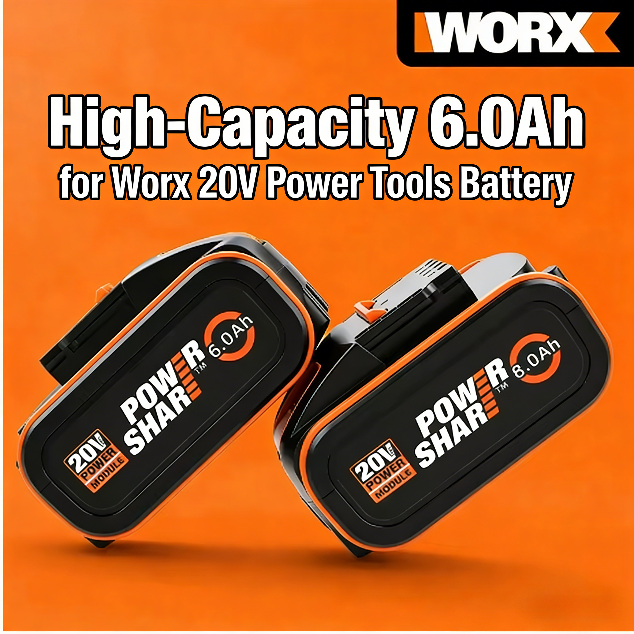 Worx 20V Rechargeable Battery  – обзор и цена Heavy Equipment Bundle