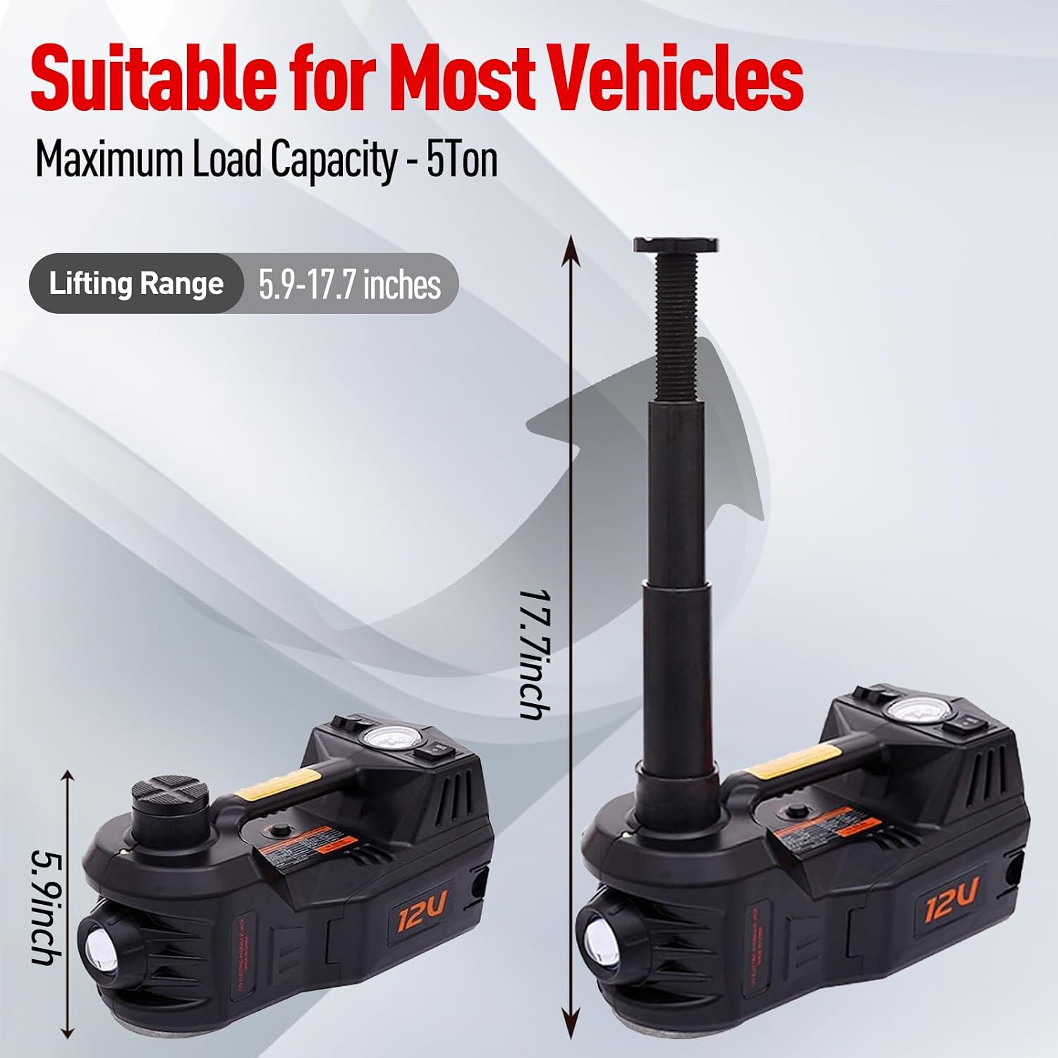 Electric Car Jack 5 Ton 12V Hy – обзор и цена Hydraulic Floor Jack